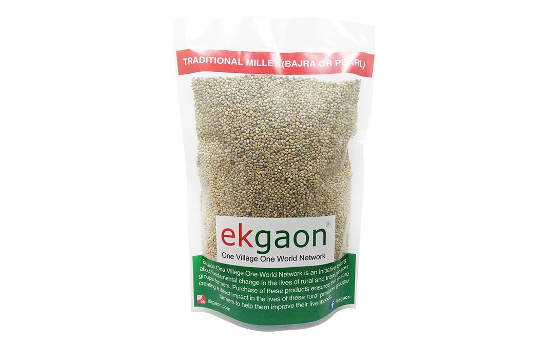 Ekgaon Traditional  Millet (Bajra Or Pearl)    Pack  1 kilogram